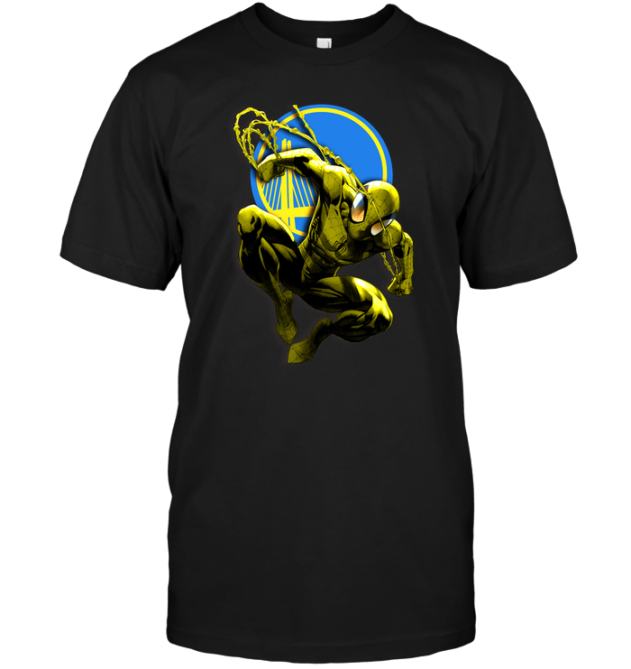 Golden State Warriors "spiderman" Superhero T-Shirt